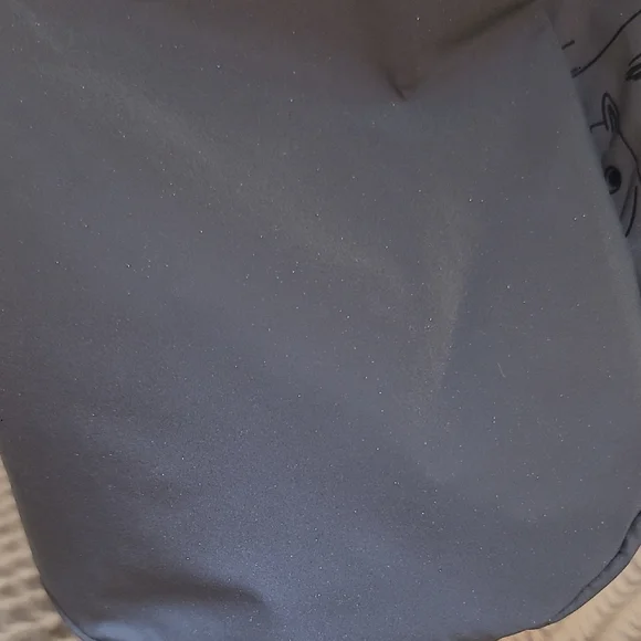 NWT Gray Reflective Tote Bag with Moomin Print - Picture 7 of 14